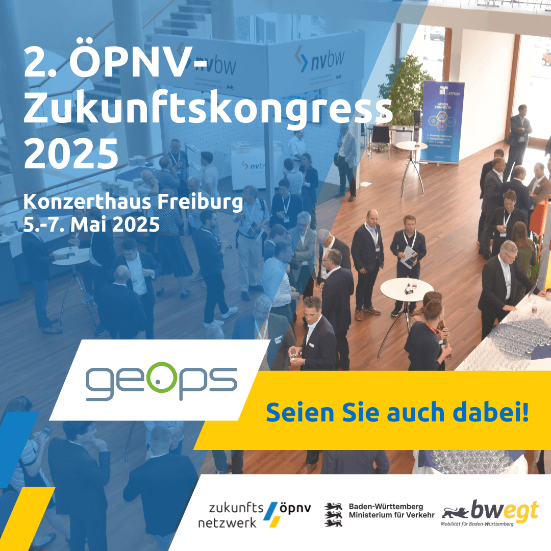 geOps at the ÖPNV-Zukunftskongress 2025 Cover